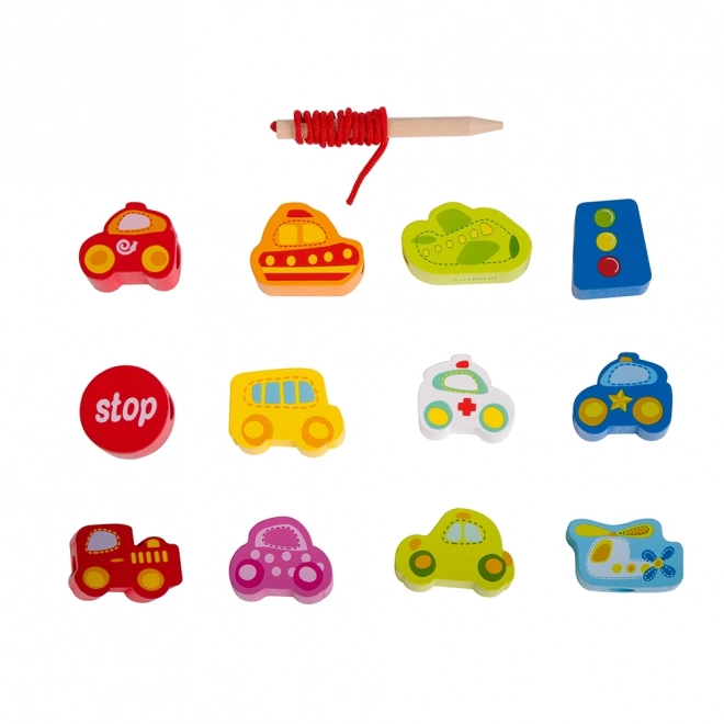 Classic World perles à enfiler transport, 13 pcs