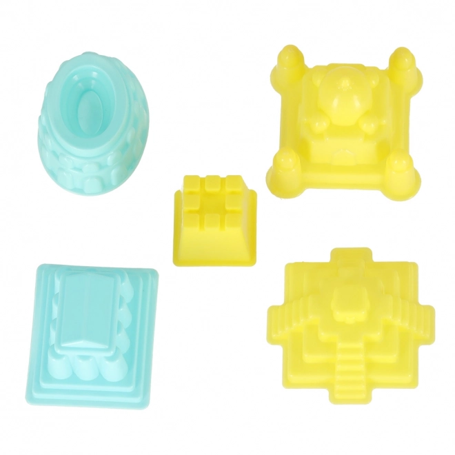 Jouets colorés pour le sable - pelles et moules