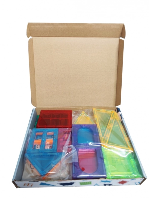 Jeu de construction magnétique colorée pour enfants