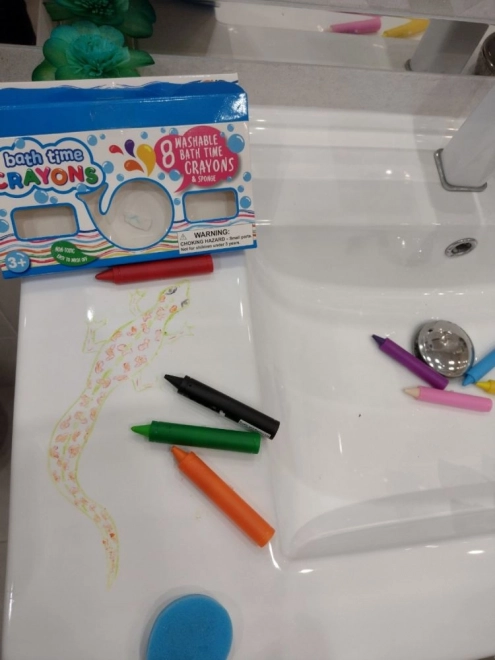 Crayons pour le bain
