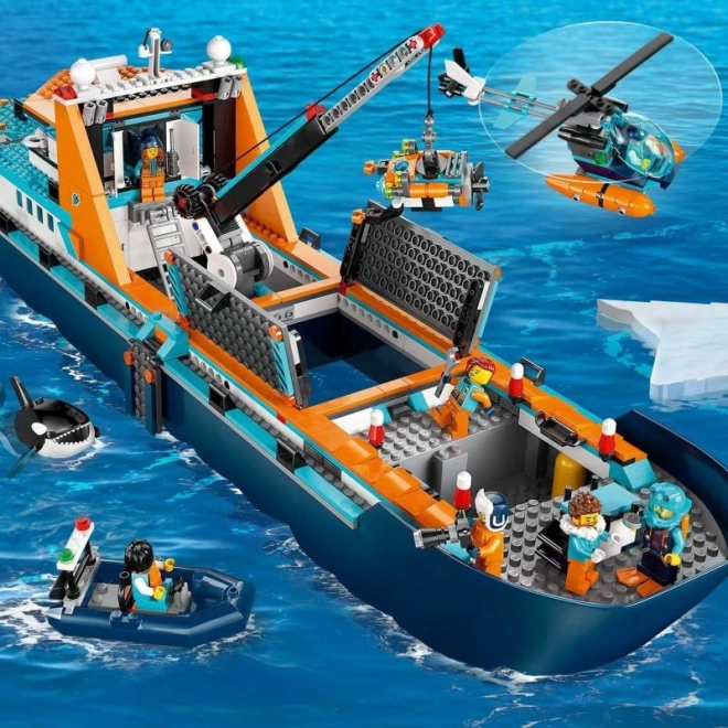 LEGO City bateau des explorateurs de l'Arctique