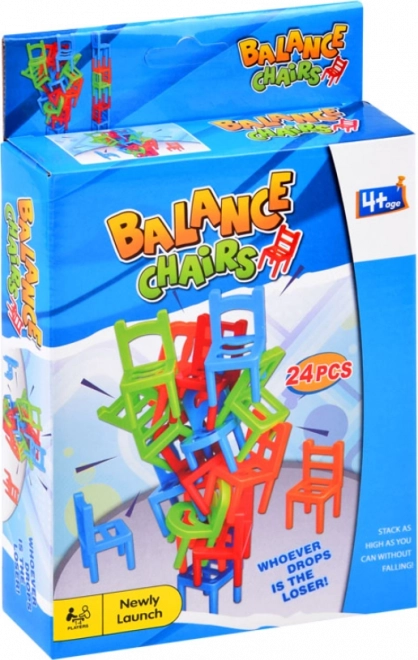 Jeu de compétences Chaises tombantes