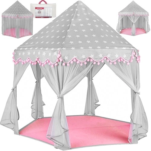 Tente Gris-Rose pour Enfants Kruzzel 23476