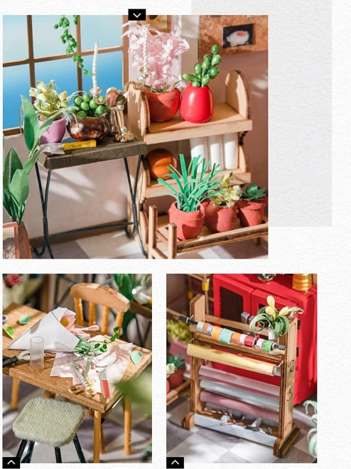 Fleuriste Emily - Maison miniature DIY