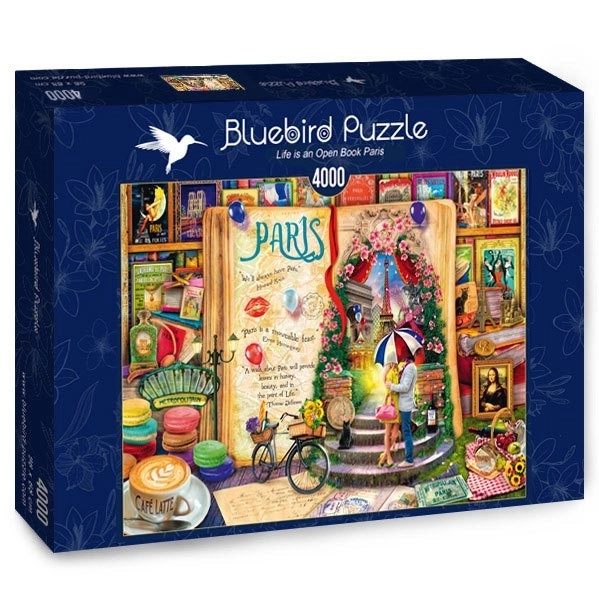 Puzzle "Vie comme un livre ouvert : Paris" 4000 pièces
