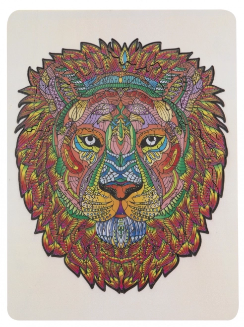 Puzzle Contour MOXY Lion 140 Pièces