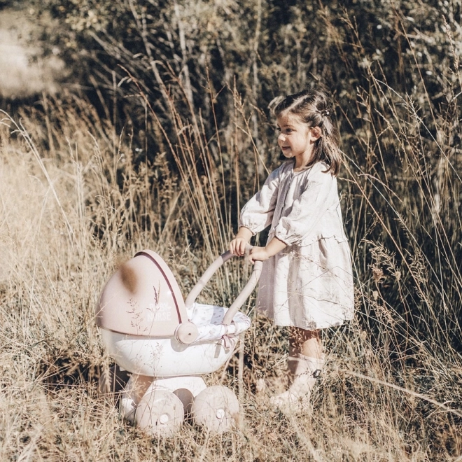 Poussette beige profond pour bébés BN