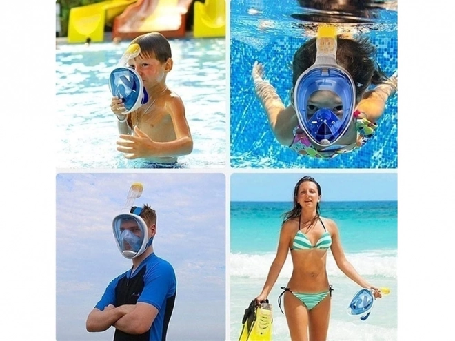 Snorkel complet et masque de plongée S/M SP0762 NI