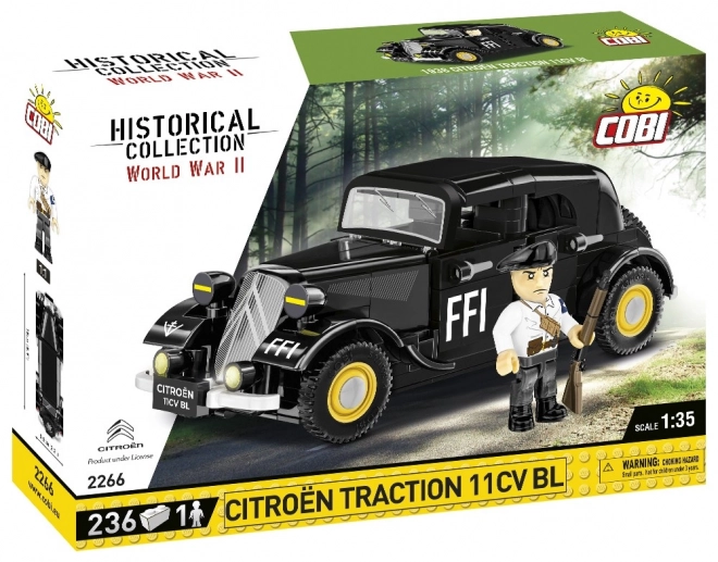 COBI 2266 1938 Citroën Traction 11CV, 1:35, 236 pcs, 1 fig