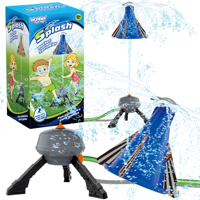 Fusée à eau pour le jardin pour enfants