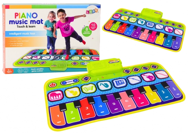 Tapis de danse Interactif Instrument de piano 60 cm x 30 cm