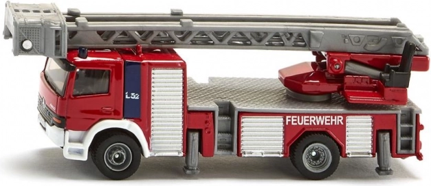 Camion de pompiers avec échelle télescopique