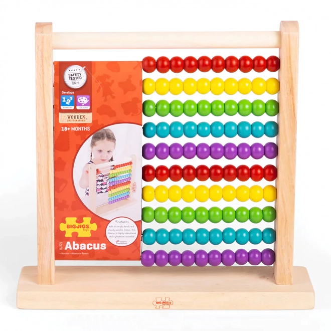 Bigjigs Toys Abacus en bois
