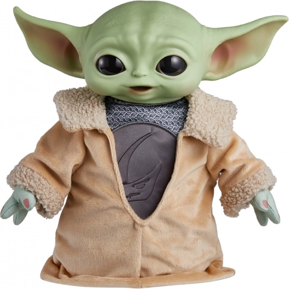 Jouet en peluche Star Wars Mandalorian Grogu 28 cm
