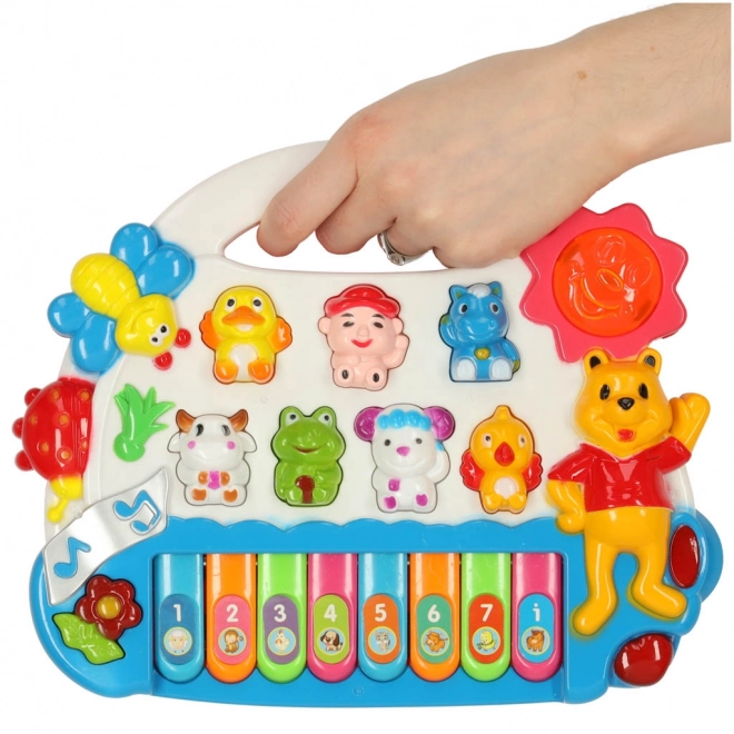 Piano éducatif pour enfants avec sons d'animaux