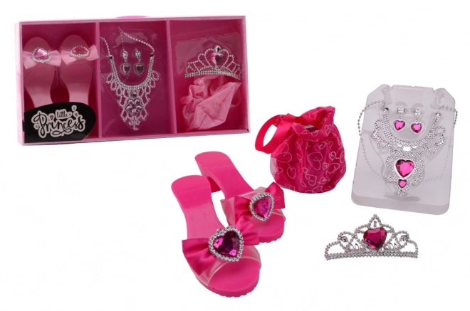 Set de jeu - accessoires roses pour princesse