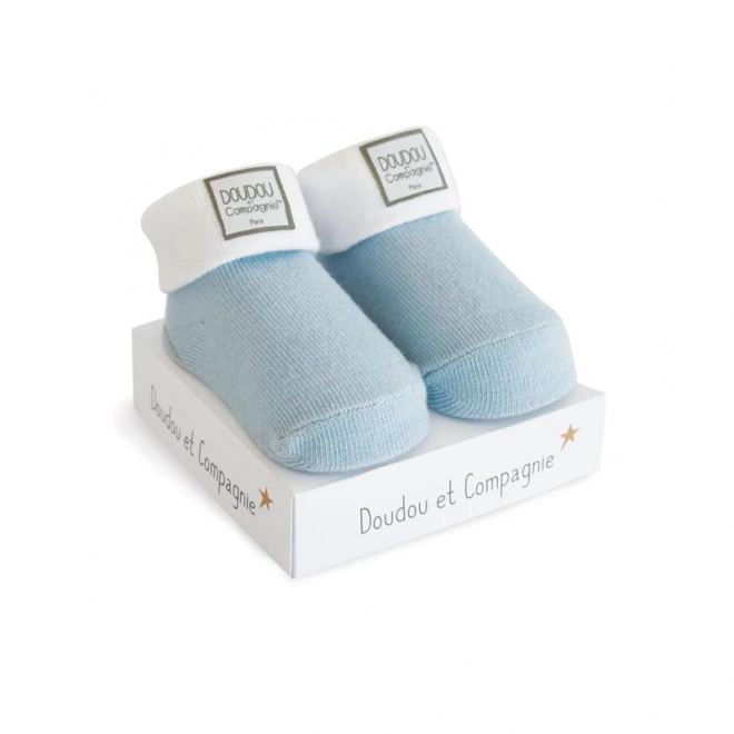 Doudou Chaussettes pour garçon 0-6 mois 1 paire