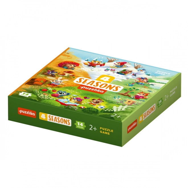 Puzzlika Quatre saisons, puzzle éducatif pour enfants