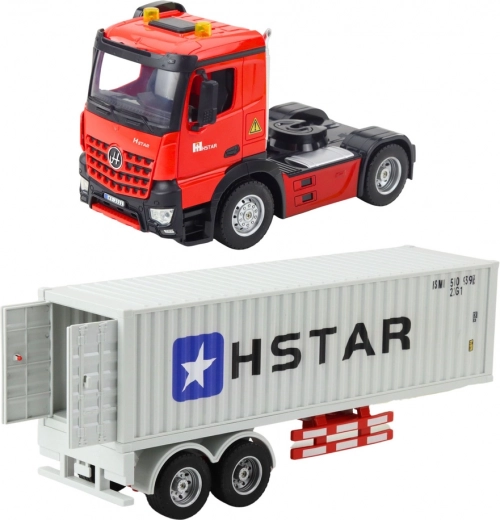 Ensemble réaliste avec conteneur détachable