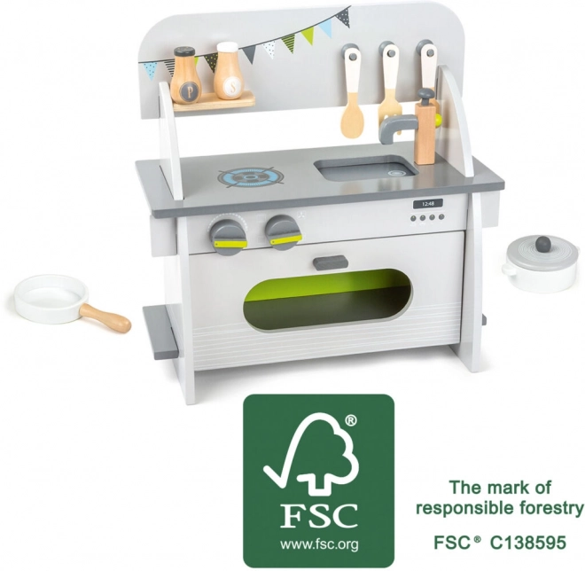 Cuisine en bois pour enfants Compact
