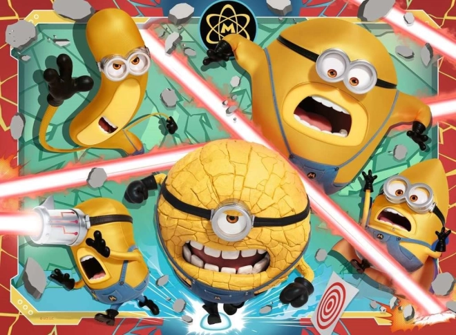 Puzzle Ravensburger Moi, moche et méchant 4 XXL 100 pièces