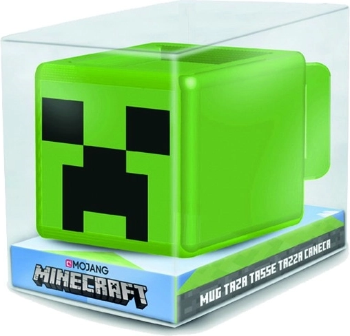 Mug 3D sous licence MINECRAFT Creeper 440 ml