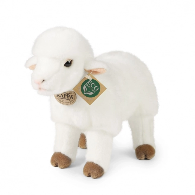 Agnelle en peluche 27 cm ÉCOLOGIQUE