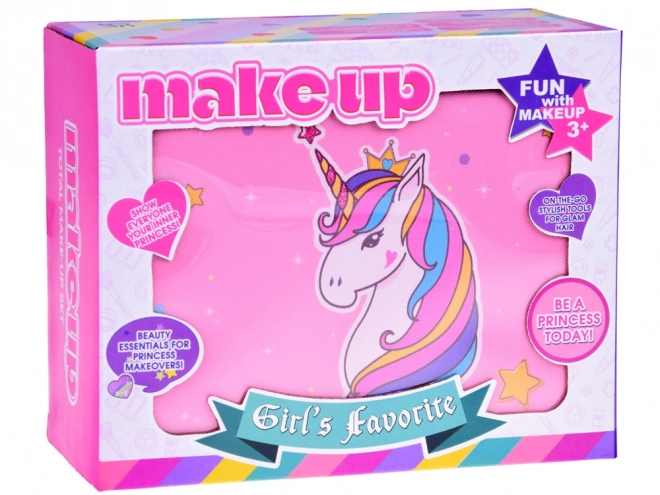 Valise Magique Licorne avec cosmétiques pour filles