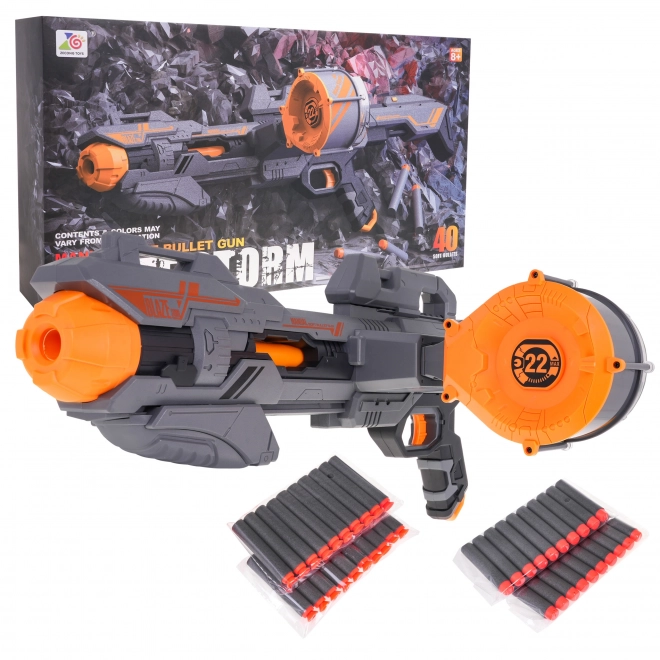 Mega Blaze Storm fusil gris