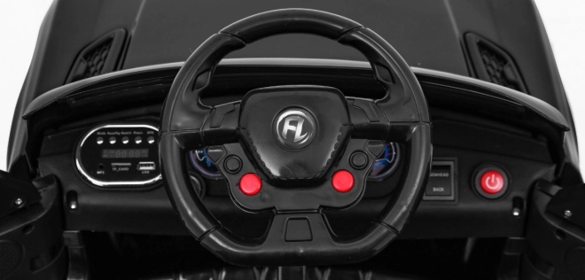 Voiture électrique Land Rapid Racer noire