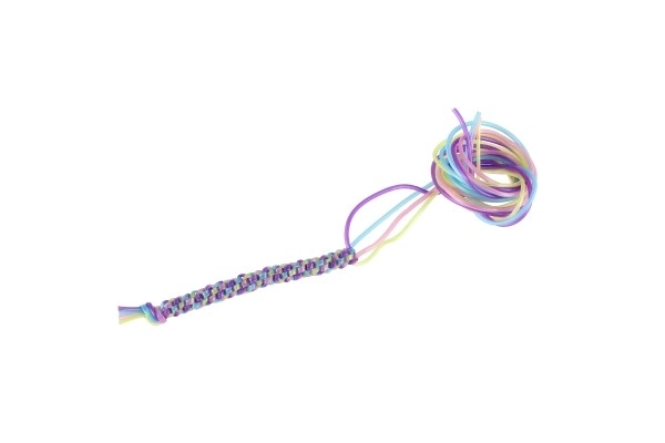 Cordons colorés tressables - 100cm 35 pièces
