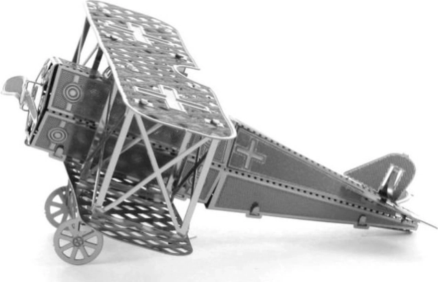 maquette métallique 3D du biplan Fokker D.VII – METAL EARTH