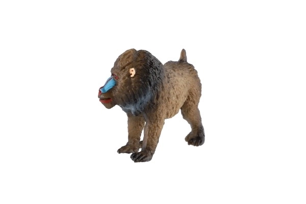 Mandrill joue en plastique 7cm en sachet