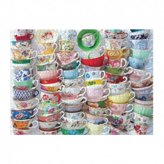 Puzzle Tasses à thé 1000 pièces