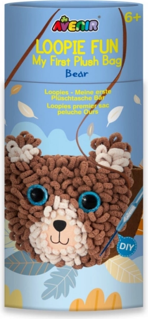 Kit Mon premier sac en peluche – ourson