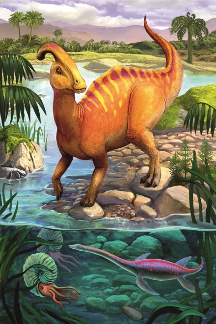 Minipuzzle Dinosaures - 54 pièces