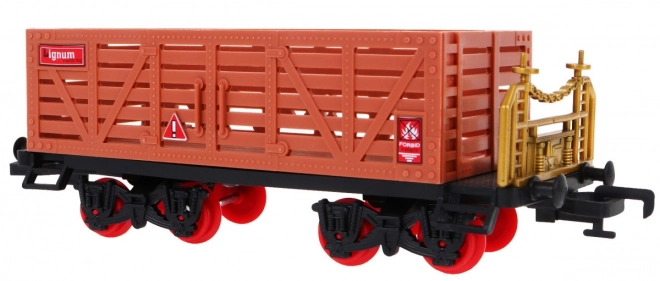 Train télécommandé avec rails pour enfants 3+ Fonction fumée + sons Lumières