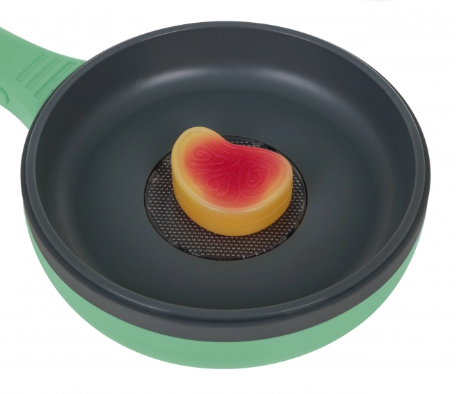 Poêle interactive avec fonction de friture pour enfants 3+ Nourriture + effets lumineux et sonores