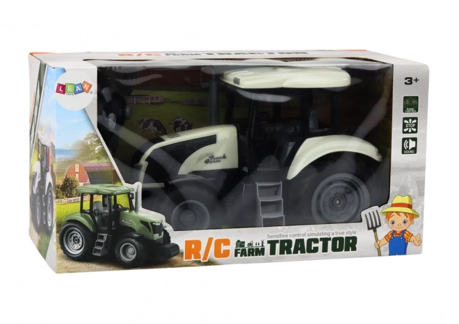 Tracteur télécommandé RC 2.4G Sounds Blanc