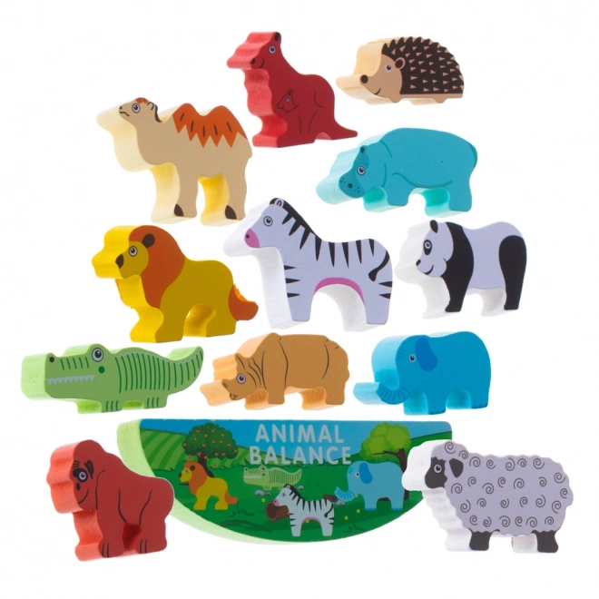 Jouet d'équilibre avec animaux