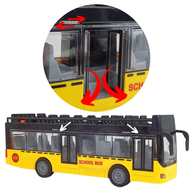 Autobus WOOPIE avec lumières et portes ouvrantes
