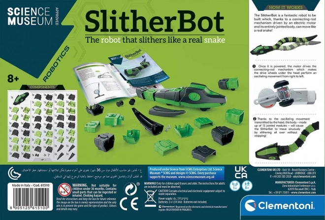 Clementoni Robotika : SlitherBot - Serpent Robotique