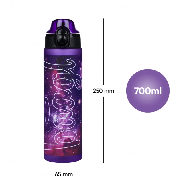 BAAGL Bouteille à boire Tritan Galaxy, 700 ml