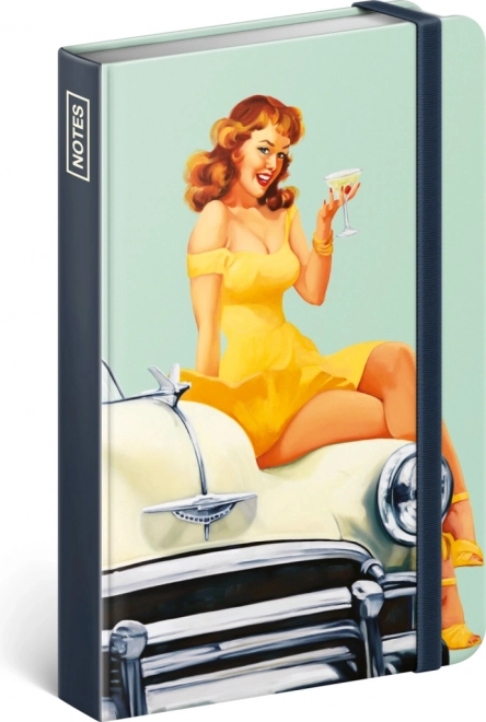 Carnet avec motif Pin-up Girls
