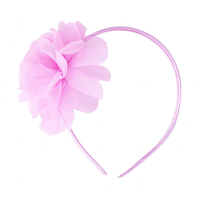 Bandeau fleur rose