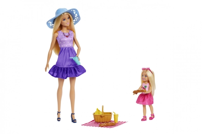 Barbie Famille et Amis en pique-nique