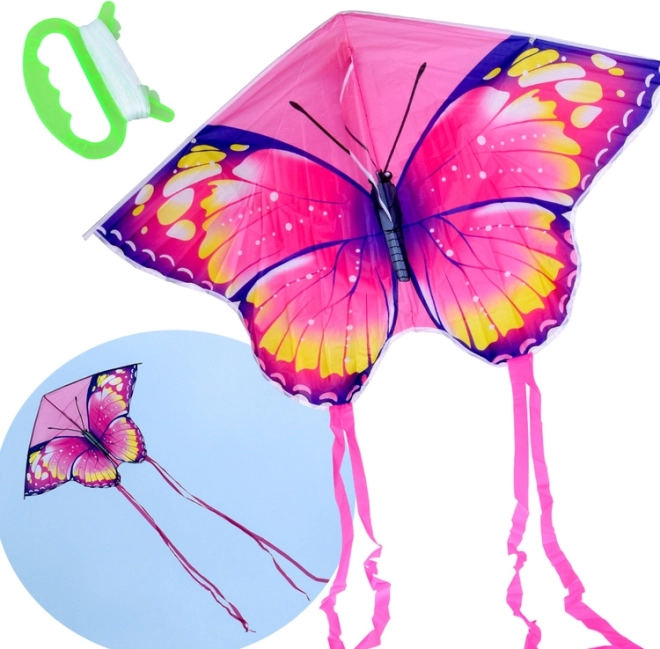 Cerf-volant papillon coloré pour enfants
