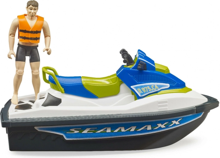 Figurine du pilote et place pour deux personnages