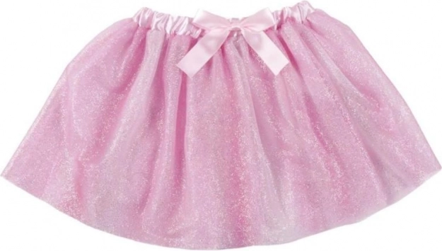 Jupe tutu scintillante avec nœud