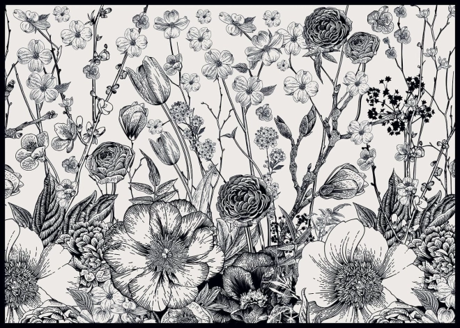 Puzzle Fleurs de Printemps 1000 pièces